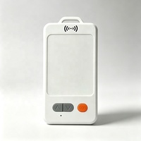 Traceur de carte d'identité 4G intelligent pour employés – Suivi des présences (enregistrement et déconnexion), alarme d'urgence SOS, lecture de l'historique des trajets pour les travailleurs sur le terrain