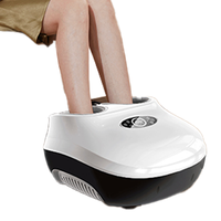 Neuropathie shiatsu réflexologie des pieds pression d'air machine à rouleaux de massage des jambes pour la fasciite plantaire machine massage des pieds avec chaleur