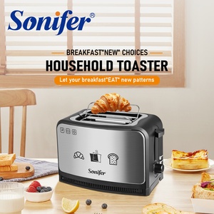 سونيفير SF-6088 محمصة خبز كهربائية عالية الجودة متعددة الوظائف صغيرة الحجم بشريحتين أوتوماتيكية - Product Image 2