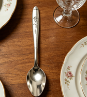Ensemble de couverts en acier inoxydable 410, miroir, léger, coupe diamant, anti-corrosion, cuillère et fourchette, coffret cadeau pour buffet