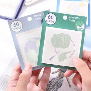 HengXin Daily Life <b>Sticky</b> <b>Note</b> Stationery Kawaii Memo Pad Self-adhesive 3*3 Cute Notepad for Annotation - Product Image 5