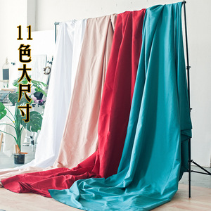 Ins Weißer Einfarbiger Fotografie-Hintergrund aus Verbundstoff 24 Meter Breit Beliebter Online-Livestream-Kleidungshintergrund - Product Image 2
