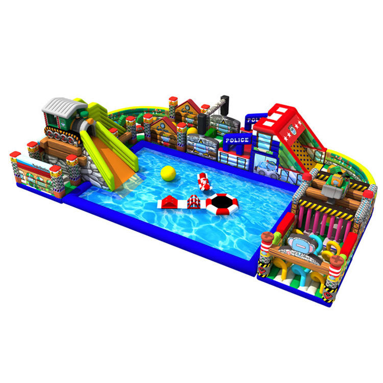 House Castles Slide Bouncer