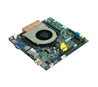 Carte mère embarquée ELSKY 2026 12e génération QM12H double DDR4 ultra-mince avec double LAN, VGA 4K et signal M.2 PCIe 4.0