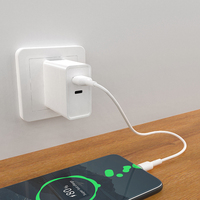 Chargeur de téléphone portable d'usine double port 45W PD QC18W chargeur USB à charge rapide pour chargeur de téléphone d'ordinateur