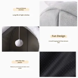 บ้านสัตว์เลี้ยงแบบกึ่งปิดสำหรับสุนัขขนาดเล็ก - Product Image 3