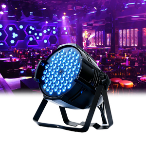 Precio de Fábrica: Foco LED Par Wash RGBW 4 en 1 de 54x3W, Regulable DMX512, para Escenarios, Teatro, Clubes y Discotecas - Product Image 1