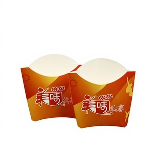 Boîtes d'emballage alimentaire biodégradables, portables, recyclables, empilables, de qualité supérieure, avec logo, pour les repas chauds en gros, les frites, les pique-niques - Product Image 2