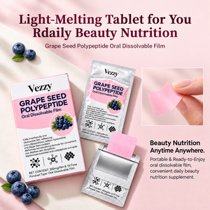 Tiras Orales de Polipéptidos de Semilla de Uva, Colágeno, Ácido Hialurónico, Productos de Belleza, Antioxidantes, Suplemento Nutricional para la Piel - Product Image 2