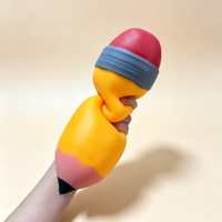 Crayon géant viral et tendance, jouet anti-stress à rebond lent, amusant à presser
