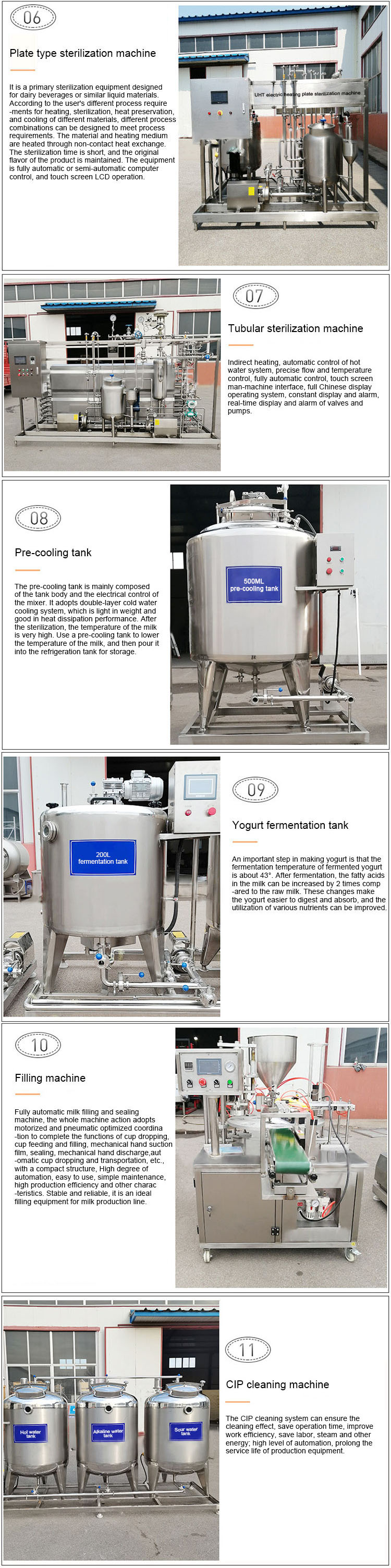 Small Scale Greek Yogurt Processing Equipment Commercial