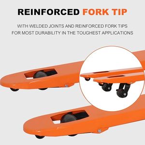 3T Manual Hydraulic Forklift for Lifting Pallets Hand Lifter Truck Hydraulic Forklift Manual Forklift for Sale - Product Image 6