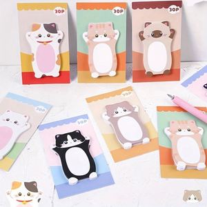 Cute Animal Decorative <b>Memo</b> <b>Pads</b>-Back-to-School Essential Portable Office Accessory Self-Adhesive Sticky Notes Art Paper Kraft - Product Image 6