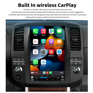 Autoradio <span class=keywords><strong>de</strong></span> style Tesla <span class=keywords><strong>de</strong></span> 12,1 pouces pour Nissan <span class=keywords><strong>Pathfinder</strong></span> R51 2006-2012, navigation multimédia Android, GPS, stéréo, CarPlay sans fil, 4G - Product Image 3