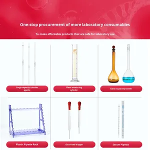 <span class=keywords><strong>Pipette</strong></span> en verre de marque d'anneau modèle de tube gradué 1630A/1630B inspection de qualité passée ligne de marque unique de laboratoire 1 - Product Image 6