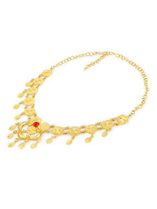 Fabricante indio de nuevo diseño, collar de novia, Pendientes colgantes, conjunto de joyas para ocasiones especiales de India Export - Product Image 2