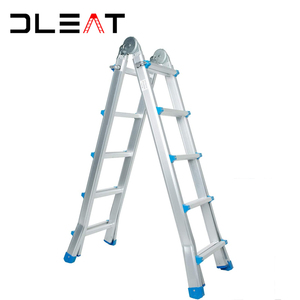 <span class=keywords><strong>Escalera</strong></span> Plegable Gigante de Aluminio Multiusos 4x5 Especial para Uso Doméstico con Bisagra Grande - Product Image 4