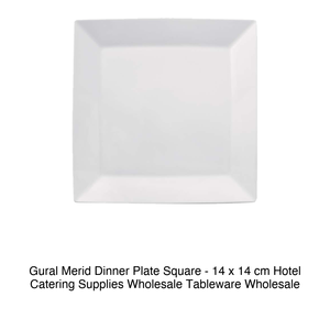 Assiette plate carrée Merid 14 × 14 cm Gural -12 Mer19Du00 - Product Image 2