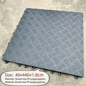 1.8CM <b>Plastic</b> Grille PP <b>Plastic</b> <b>Floor</b> Mats Customized Self-service Car Wash Grille New Material Arbitrary Splicing Interlocking - Product Image 2
