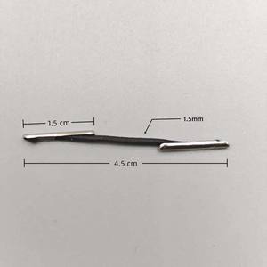 Круглый эластичный шнур из полиэстера с металлическими зазубриками - Product Image 6