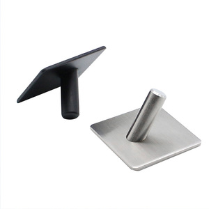 Left Steel Stainless Steel <b>Robe</b> Hook Wall Mounted Modern Angled Single Hook Anti Corrosion Polished Finish - Product Image 4