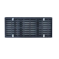 Grille d'aération linéaire personnalisée ultra-mince à cadre étroit encastrée pour retour d'air intégré pour grille de ventilation de climatiseur central