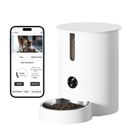 Fabrik preis Großhandel Smart Automatic Pet Feeder für Hunde Katzen Moderne WiFi APP Fernbedienung Timed Feeding Charge-Powered