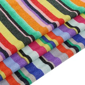 Tela personalizada para teñir hilo, cómoda, multicolor