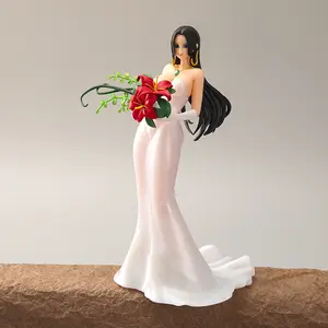 एक टुकड़े शादी की पोशाक बोआ हैनकॉक कार्रवाई चित्रा 23CM पीवीसी मॉडल सेक्सी मोबाइल फोनों के लिए लड़की संग्रहणीय मूर्तियों
