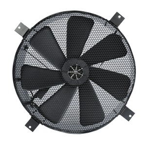 Ventilador de Pared con Rodamientos de Bolas Ajustable, Alimentado por Energía Solar SIPL, Ventilación para Invernaderos, Motor sin Escobillas OEM DC 24V IP68, Ventilador de 12 Pulgadas - Product Image 5
