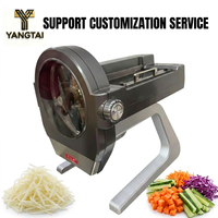 Commerciële Hoge-Nauwkeurigheid Multifunctionele Motor Fruit Snijmachine Automatische Blokjes Snijden Snijden Cubing Cutter 220V 300W voor Hotel