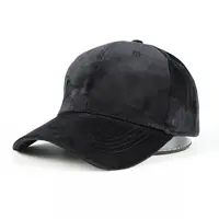 أعلى جودة OEM قبعات الصلبة المخملية Pleuche قبعة بيسبول فارغة خمر قبعة قابل للتعديل الانظار قبعات بيسبول