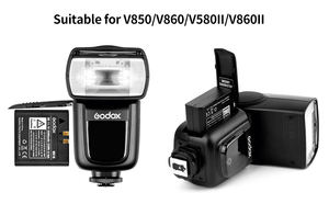 Batterie d'origine <span class=keywords><strong>GODOX</strong></span> <span class=keywords><strong>V860II</strong></span> & V850II VB18 11.1V/2000mAh/22Wh Li-ion - Product Image 4