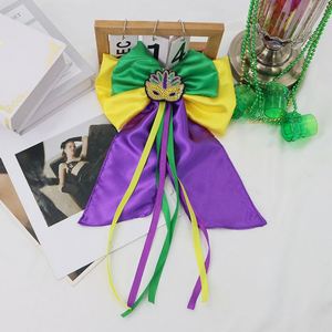 อุปกรณ์จัดงานปาร์ตี้ มาร์ดิกราส์ โบว์ คลิป อุปกรณ์ตกแต่งผม - Product Image 2