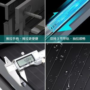 Despensa de esquina mágica Cocina Bandeja de esquina mágica universal Estante de esquina mágica Cesta de cocina - Product Image 3