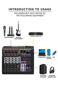 Máy nghe nhạc MP3 trộn âm thanh GAX-TDS6 với chức năng ghi âm và BT - Product Image 3