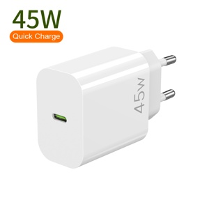 <span class=keywords><strong>Chargeur</strong></span> GaN PD 45W de haute qualité AVS, charge rapide, prise EU, port de type C, <span class=keywords><strong>chargeur</strong></span> mural pour iPhone 16, <span class=keywords><strong>tablette</strong></span>, Airpods, <span class=keywords><strong>Samsung</strong></span> EN 50075 - Product Image 3