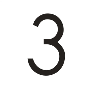 Kim loại 3D LED số nhà cho ánh sáng nhà ngoài trời không thấm nước nhà khách sạn tấm cửa thép không gỉ thư ký số địa chỉ - Product Image 4