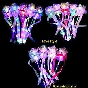 Bobo bóng dollland trẻ em 'luminous phim hoạt hình Cây Đũa Thần nhựa LED flash bóng cho 5-7 năm chợ đêm đường phố gian hàng nhỏ - Product Image 6