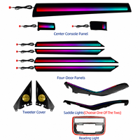 Éclairage d'ambiance pour Honda Civic 2016, 26 LED, éclairage d'ambiance RGB complet pour l'intérieur, console centrale, panneau de porte