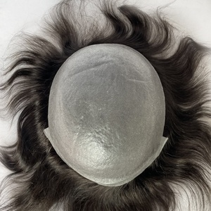 0.03MM Vloop Super Thin Skin <b>Toupee</b> for Men Hair System Poly Base Hairpiece - Product Image 1