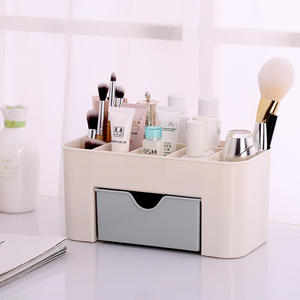 Organisateur multifonctionnel en PP pour cosmétiques et pinceaux, boîte de rangement à tiroirs, gain de place, pour bureau et papeterie - Product Image 5