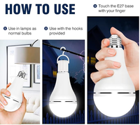 Vente en gros de lampes de secours LEDORA pour le camping en plein air, la maison et les sorties d'urgence, avec batterie au lithium, variateur d'intensité, ampoule LED 12W, 3 heures d'autonomie en cas d'urgence