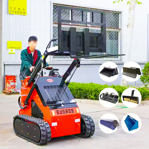 Miễn phí vận chuyển giá rẻ mới nhỏ đa chức năng xăng nhà vườn Crawler DIESEL Mini Skid chỉ đạo Bộ nạp với file đính kèm - Product Image 6