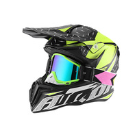 Casque de moto de course professionnelle, accessoire de sécurité pour Enduro, pour vélo de descente, moteur, Cafe Racer, ATV