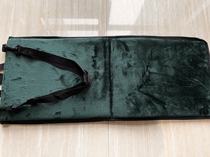 Tapis de prière de voyage mini de luxe rembourré de bonne qualité en velours musulman épais avec soutien pour les genoux, vente en gros - Product Image 5