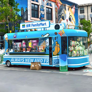 Camper van certifié CE Carrito De Comida Grand camion alimentaire bleu remorque entièrement équipée pour la vente aux États-Unis, en Espagne, au Mexique, au Canada - Product Image 6