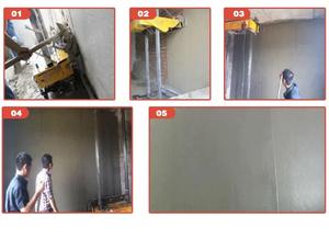 Mesin plester tembok otomatis Robot gipsum mesin Rendering Dinding - Product Image 4