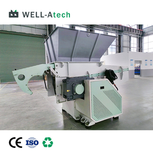 Chất thải Jumbo dệt túi đơn trục Shredder công nghiệp rơm phế liệu nhựa phim Pallet PVC Pet băm nhỏ Máy - Product Image 2