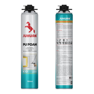 Scellant en <span class=keywords><strong>mousse</strong></span> de polyuréthane PU monocouche JUHUAN K10 pour l'installation de fenêtres et de portes avec une forte expansion - Product Image 6